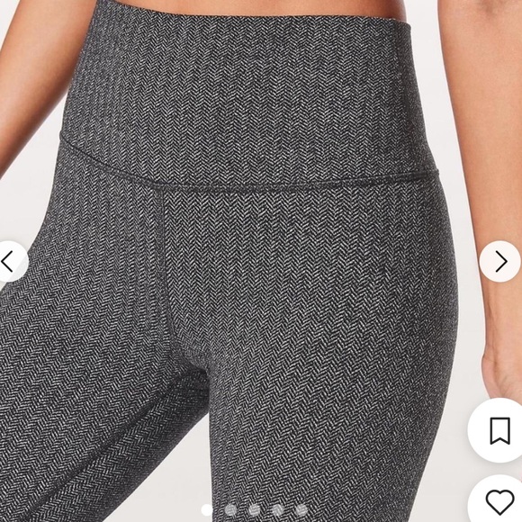 Lululemon wonderunder‎  leggings  texture - Picture 1 of 5